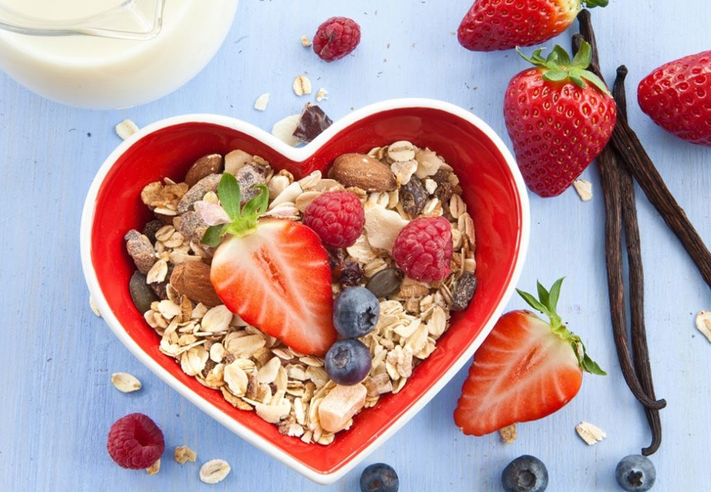 Love Your Heart. Eat Heart-Healthy Foods.